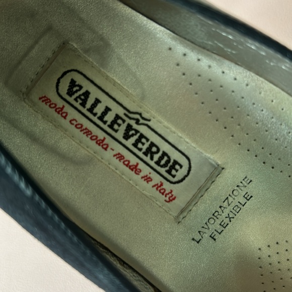 Black Italian Leather & Suede 3” Pumps - Picture 6 of 10